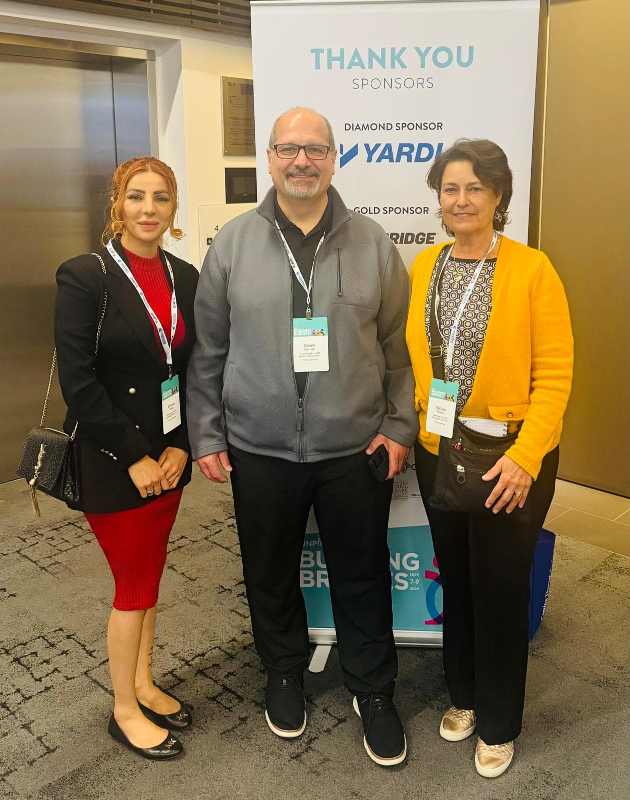 Caleesis Telesh attending the 2024 ONPHA conference in Ottawa